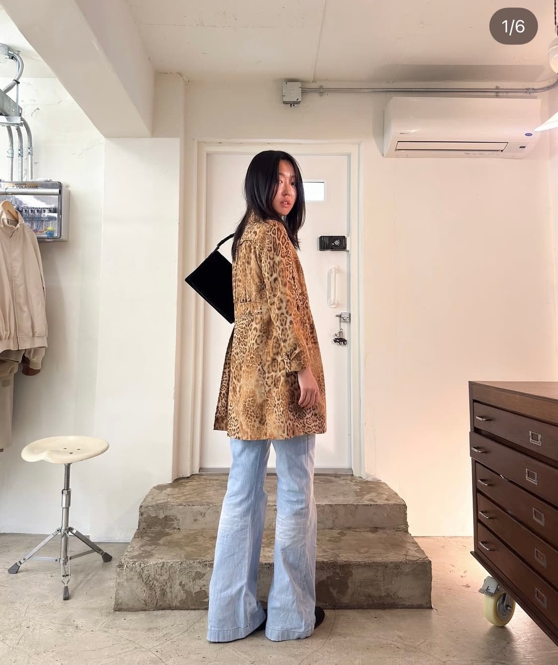 Leopard coat 상품이미지1
