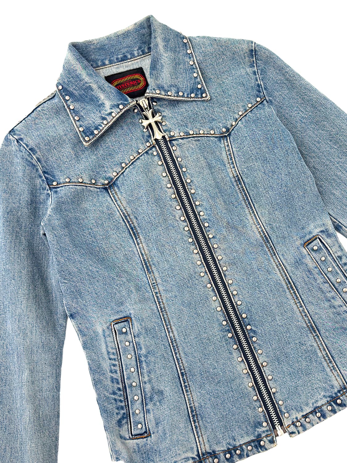 Hysteric Glamour Stud Denim Jacket/ Os 상품이미지5