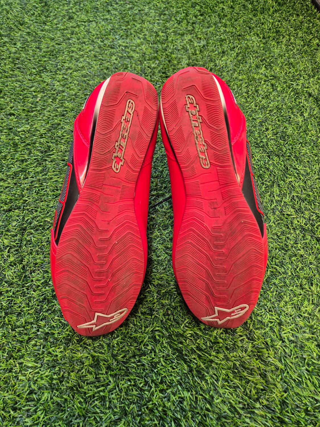 알파인스타 MM93 AUSTIN KNITED 라이딩슈즈 레드 270mm 상품이미지4