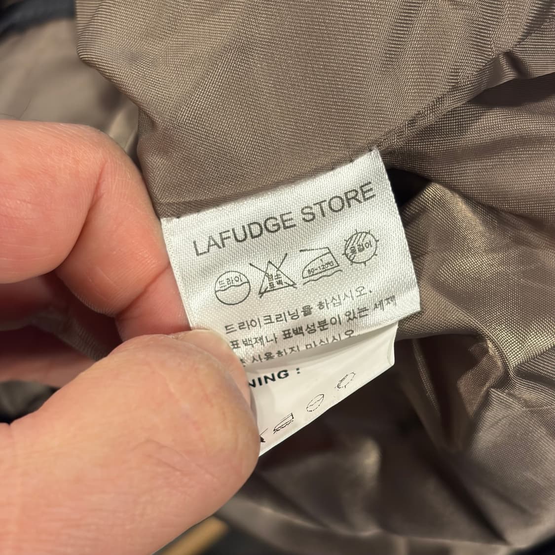 [M] 라퍼지스토어 버핑레더 브라운 봄버 자켓 D479 상품이미지7