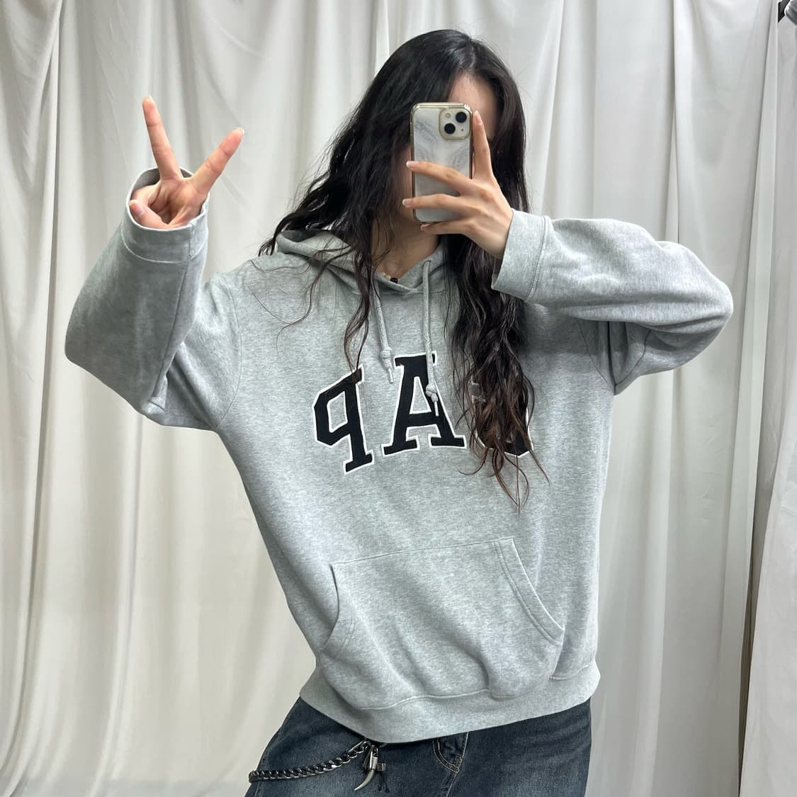 GAP gray hoody 상품이미지1