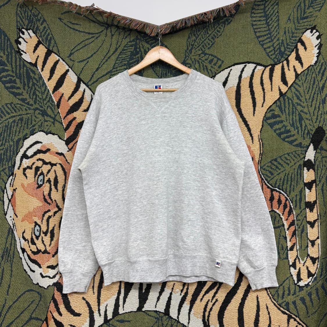 90s 러셀 빈티지 스웻셔츠 맨투맨 made in USA (L) 상품이미지1