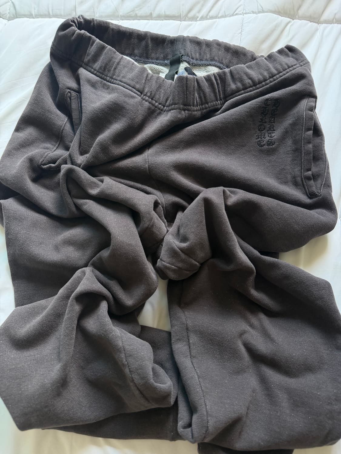 [F] 크롬하츠 바인대거 스웻 팬츠 블랙 상품이미지3