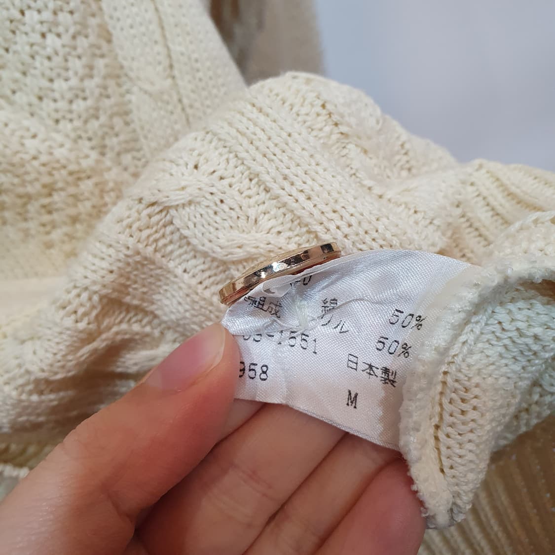 YORK REINE 가디건 made in Japan  상품이미지5