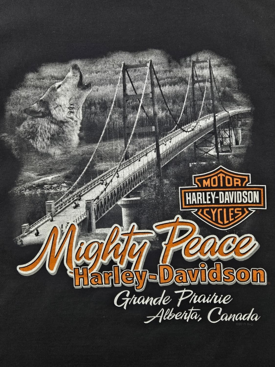 할리데이비슨 그란데 프레리 마이티피스 반팔 티셔츠 ( L )/ 11353 상품이미지10