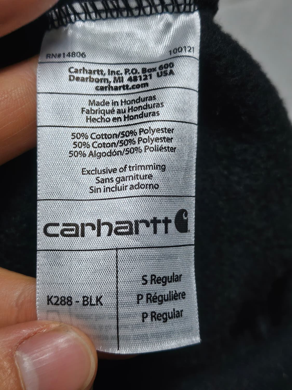 칼하트 칼하트윕 후드티 S(M이상 추천) 상품이미지5