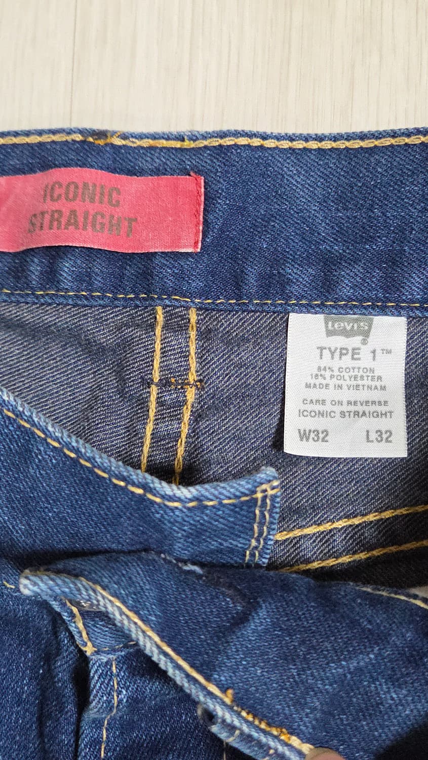 (착샷) 리바이스 타입2 데님 청바지 상품이미지3