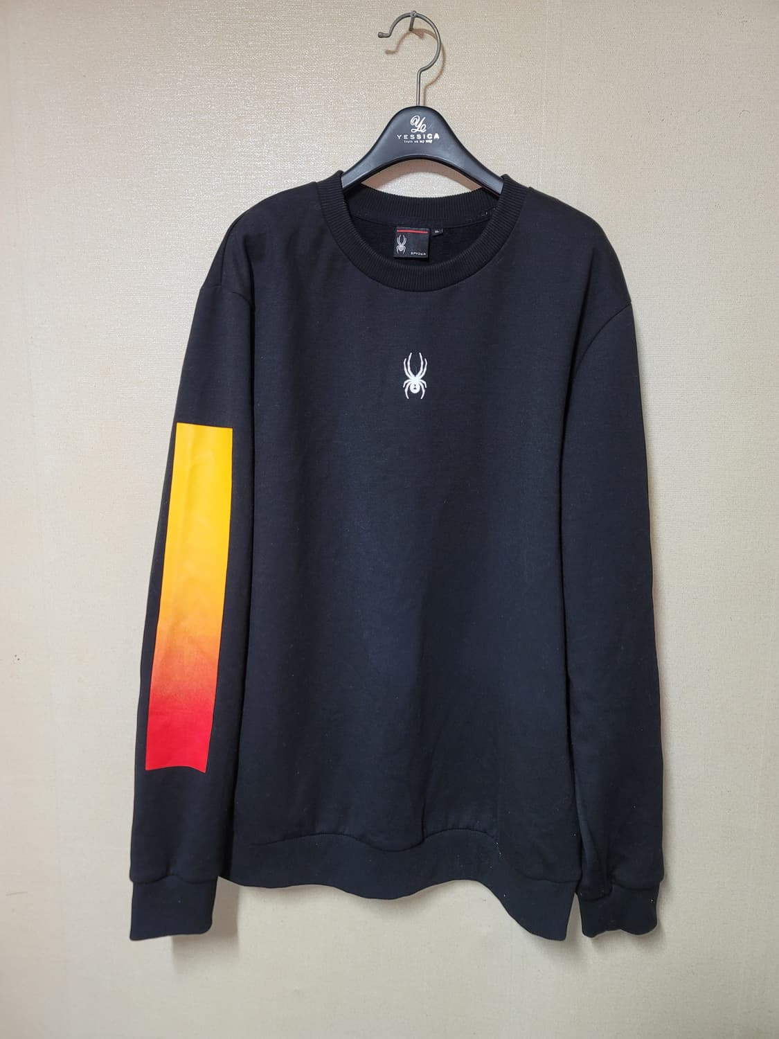 스파이더 기모안감 맨투맨 상품이미지1