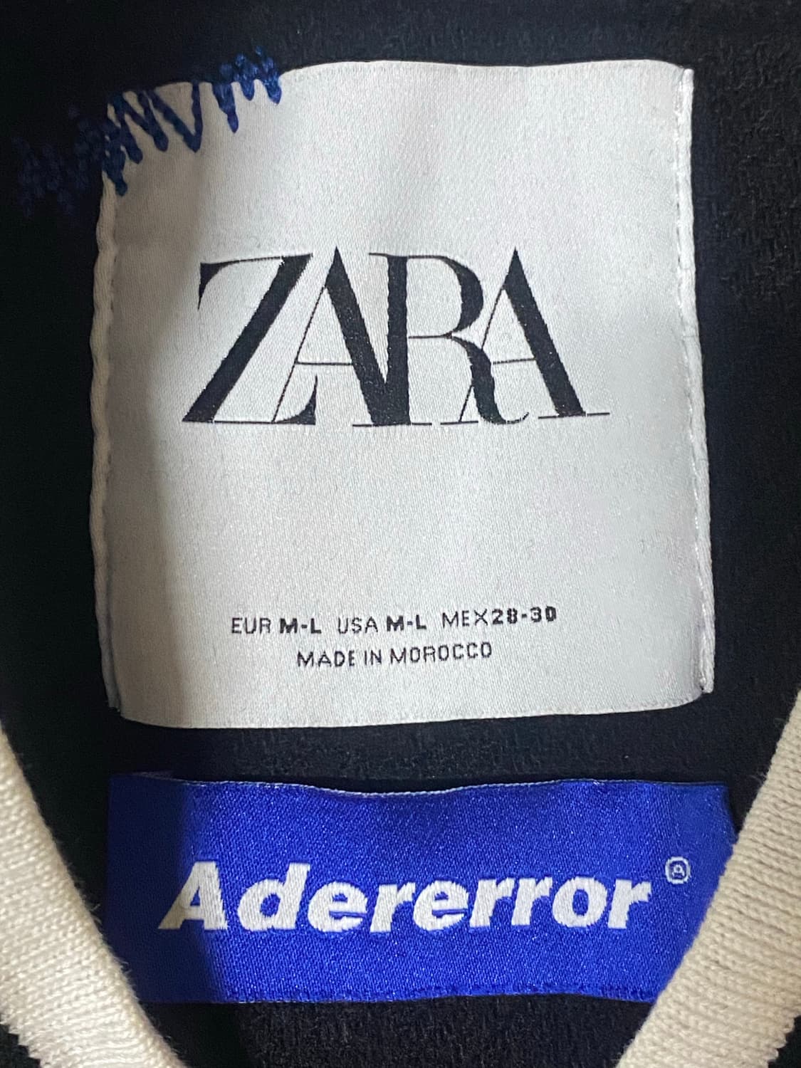 Zara x Ader Error 자라 아더에러 울 바시티 자켓 M-L 상품이미지3