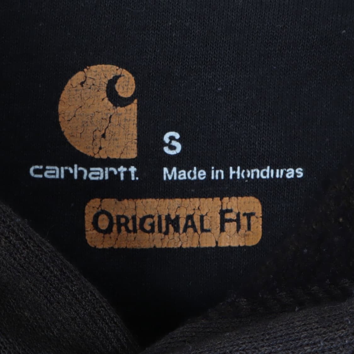 칼하트 k288 blk 블랙 후드티 상품이미지8