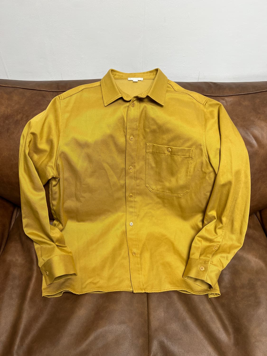 [L] COS 옐로우 셔츠 자켓 상품이미지1