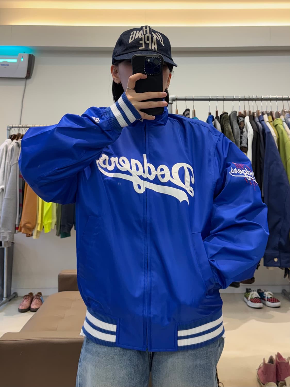 뉴에라 LA 다저스 나일론 스타디움 자켓 상품이미지6