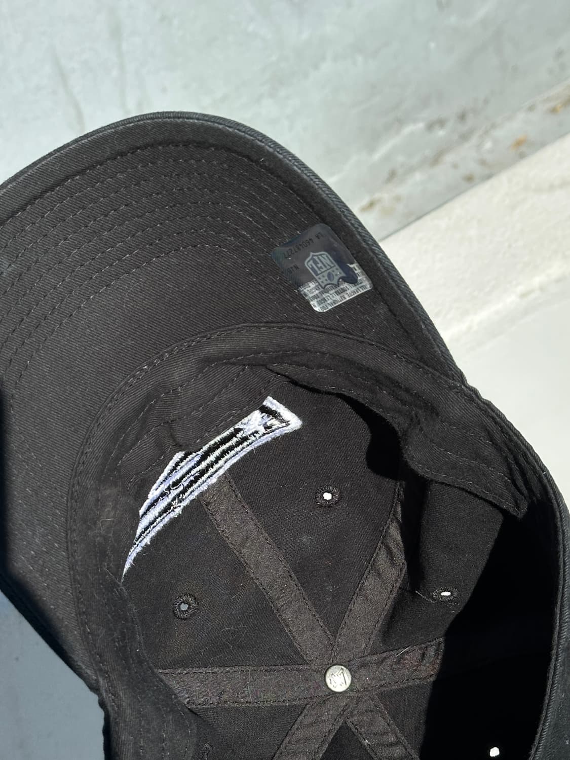 [M-L] NFL 뉴잉글랜드 패트리어츠 블랙 볼캡 모자 상품이미지5