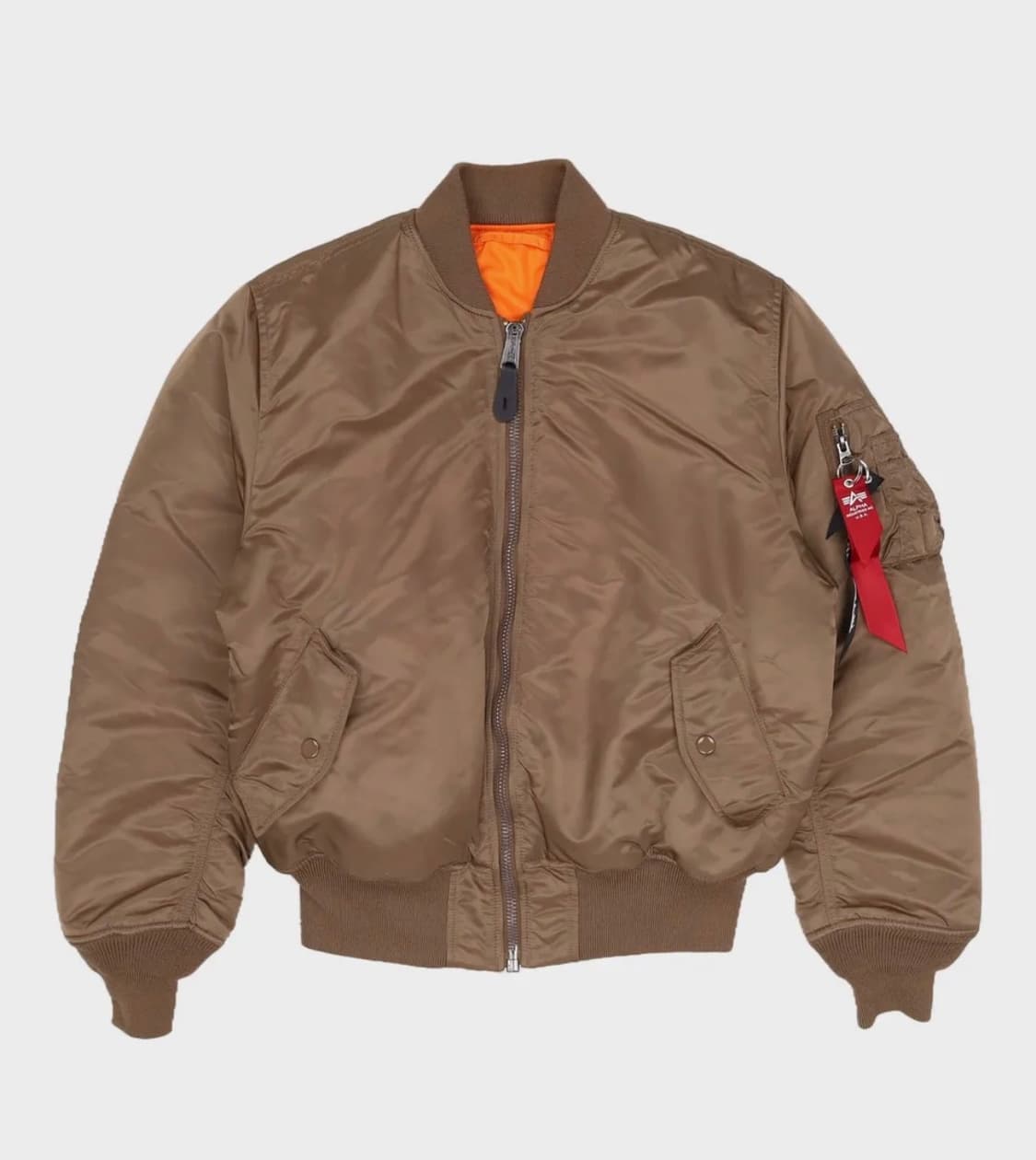 알파인더스트리 항공자켓 MA-1 브라운 상품이미지1