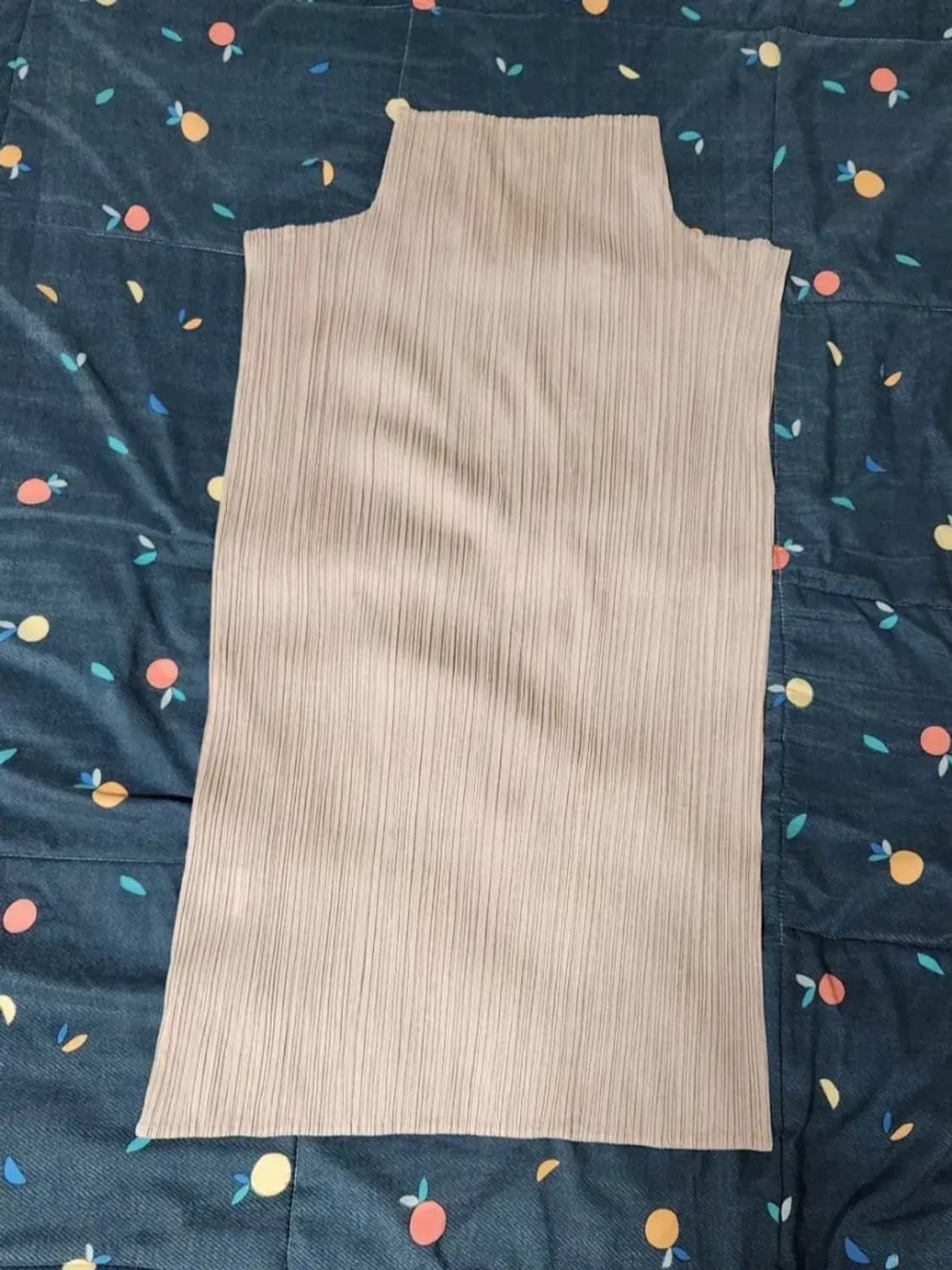 (급처 ~1/31) 이세이 미야케 플리츠 플리즈 슬리브리스 베이지 상품이미지1