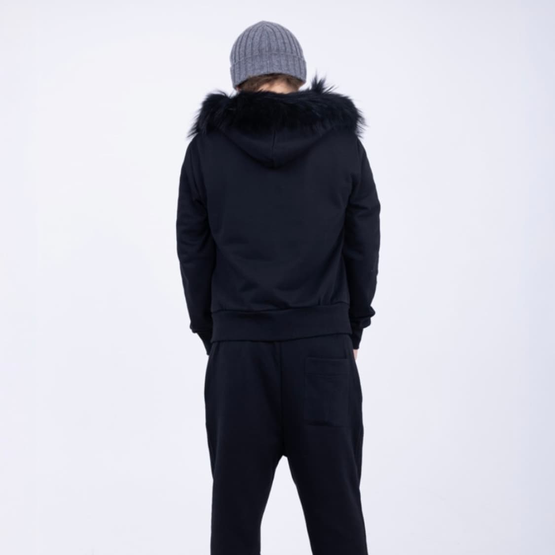 급처) 펑쉐이 FENGSHUI 양홍원 콜라보 한정판 퍼 후드집업 상품이미지3