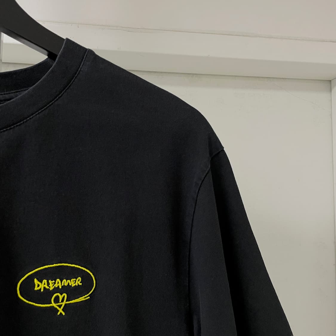 MSGM 블랙 반팔 티셔츠 L 상품이미지4