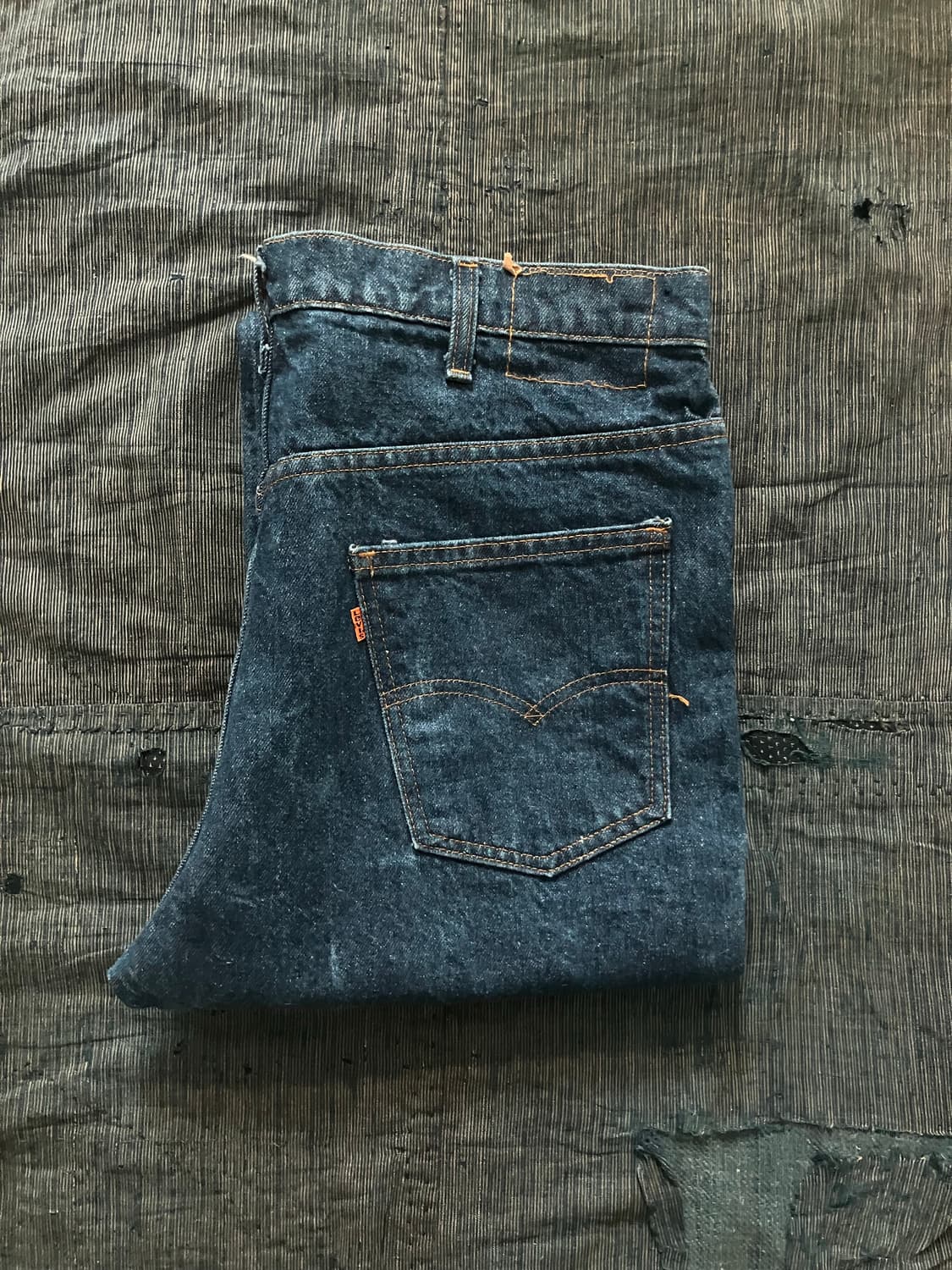 🇺🇸 80s USA 빈티지 리바이스 517 부츠컷 데님 팬츠 상품이미지1