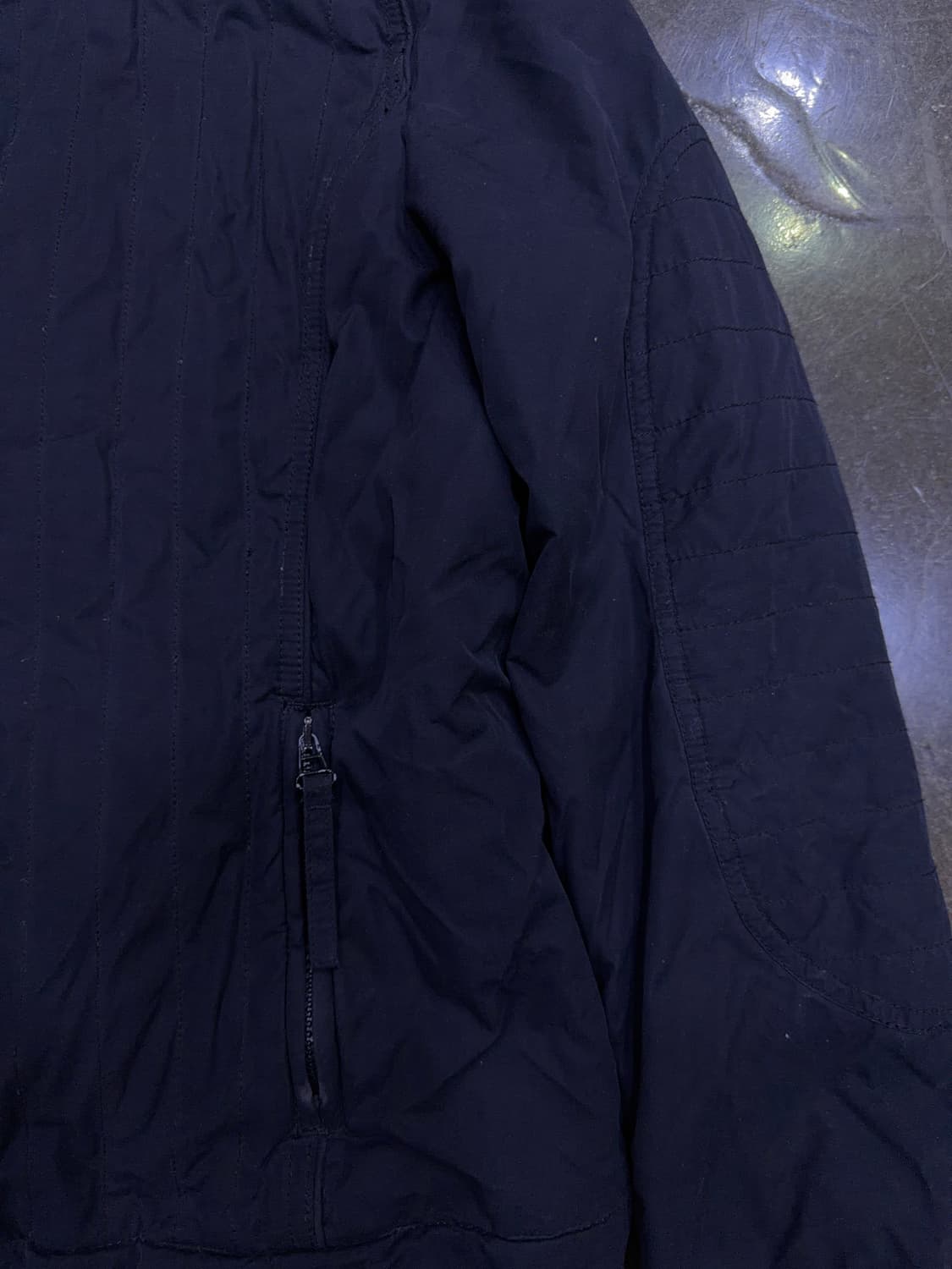 아르마니 익스체인지 알마니 바이커 패디드 패딩점퍼 L 상품이미지4