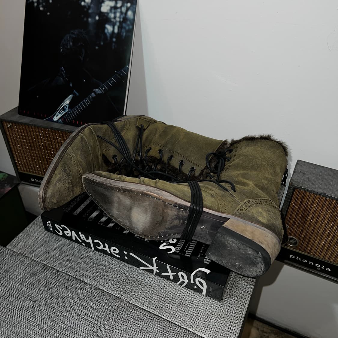 토네이도 마트 백 지퍼 주름 가공 부츠 상품이미지8