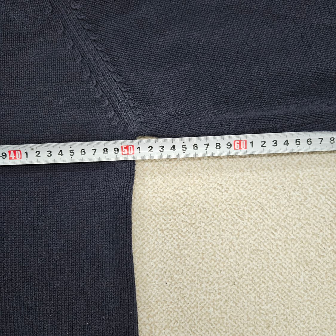 [M] 타미힐피거 스몰로고 투웨이 니트 집업 자켓 1210J1 상품이미지5