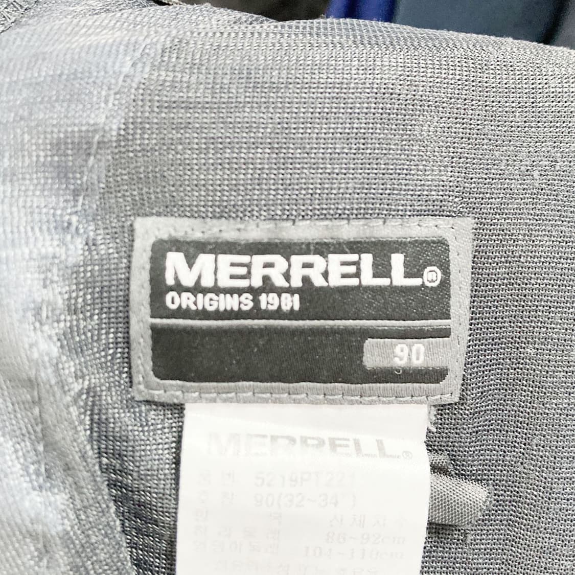 머렐 남성밴딩 트레이닝바지 하절기 33-34  상품이미지4