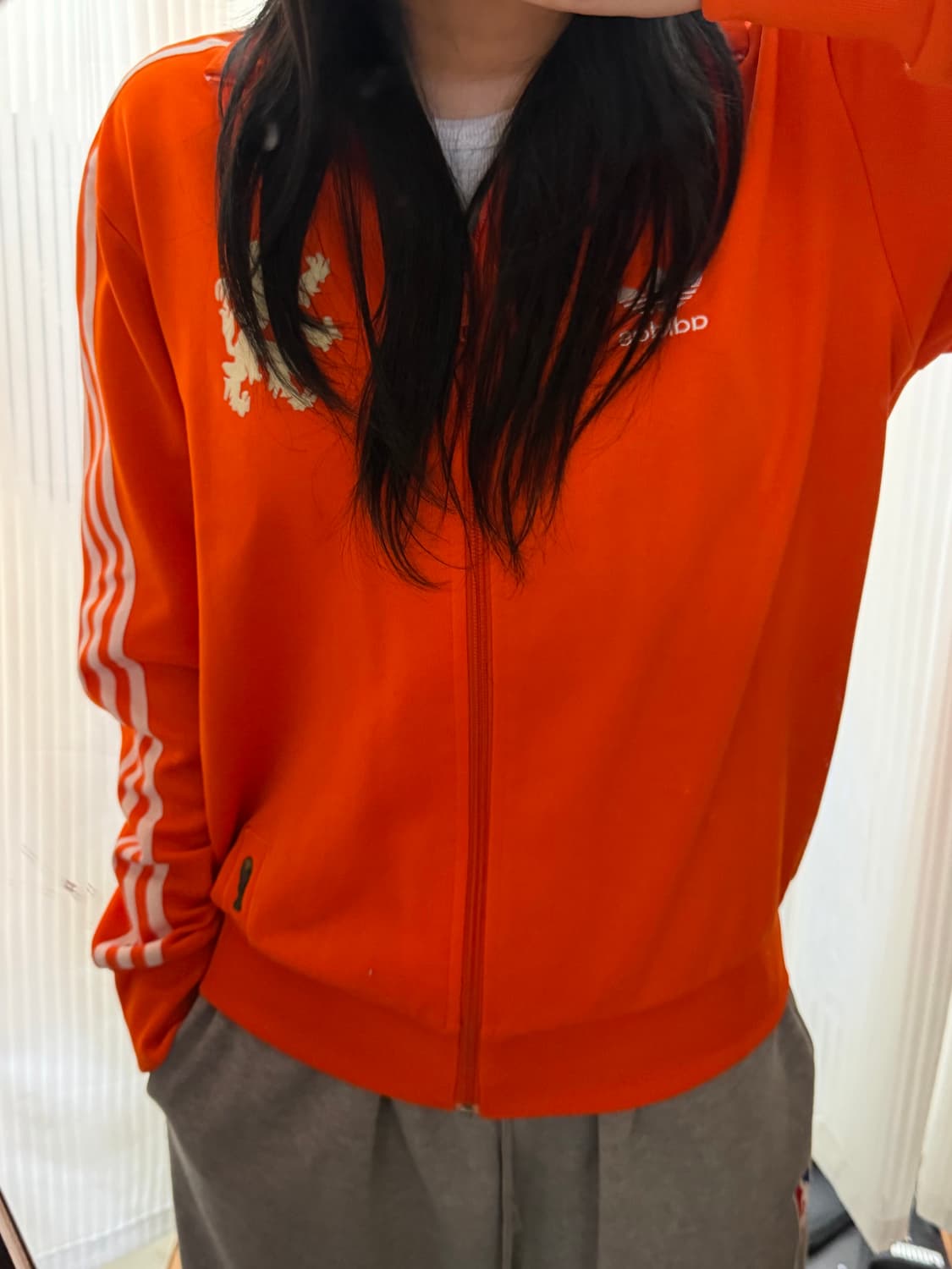 아디다스 오렌지 져지 m 상품이미지1