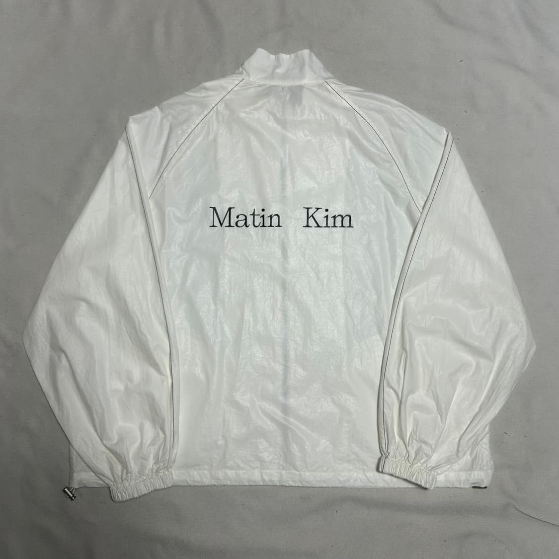 F 마뗑킴 화이트 바람막이 상품이미지2