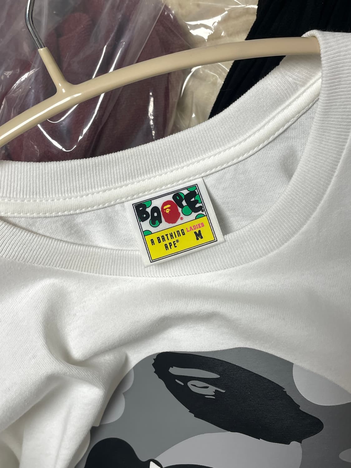 베이프 시티카모 빅헤드 반팔 M 상품이미지3