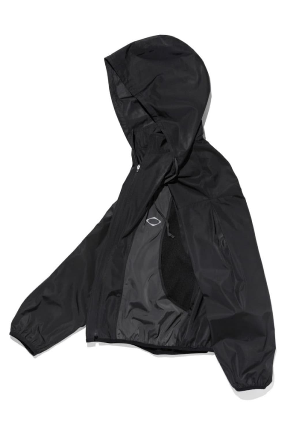 미스치프 바람막이 color blocked windbreaker 블랙 상품이미지2