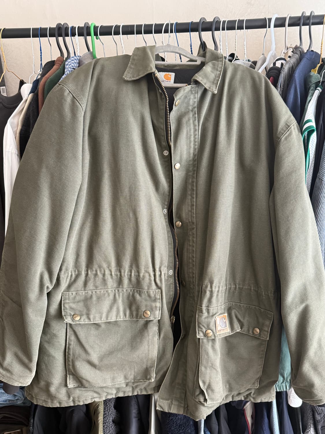 오늘 거래 시 20만원) Vtg 90s 칼하트 워크자켓 2XL 상품이미지2