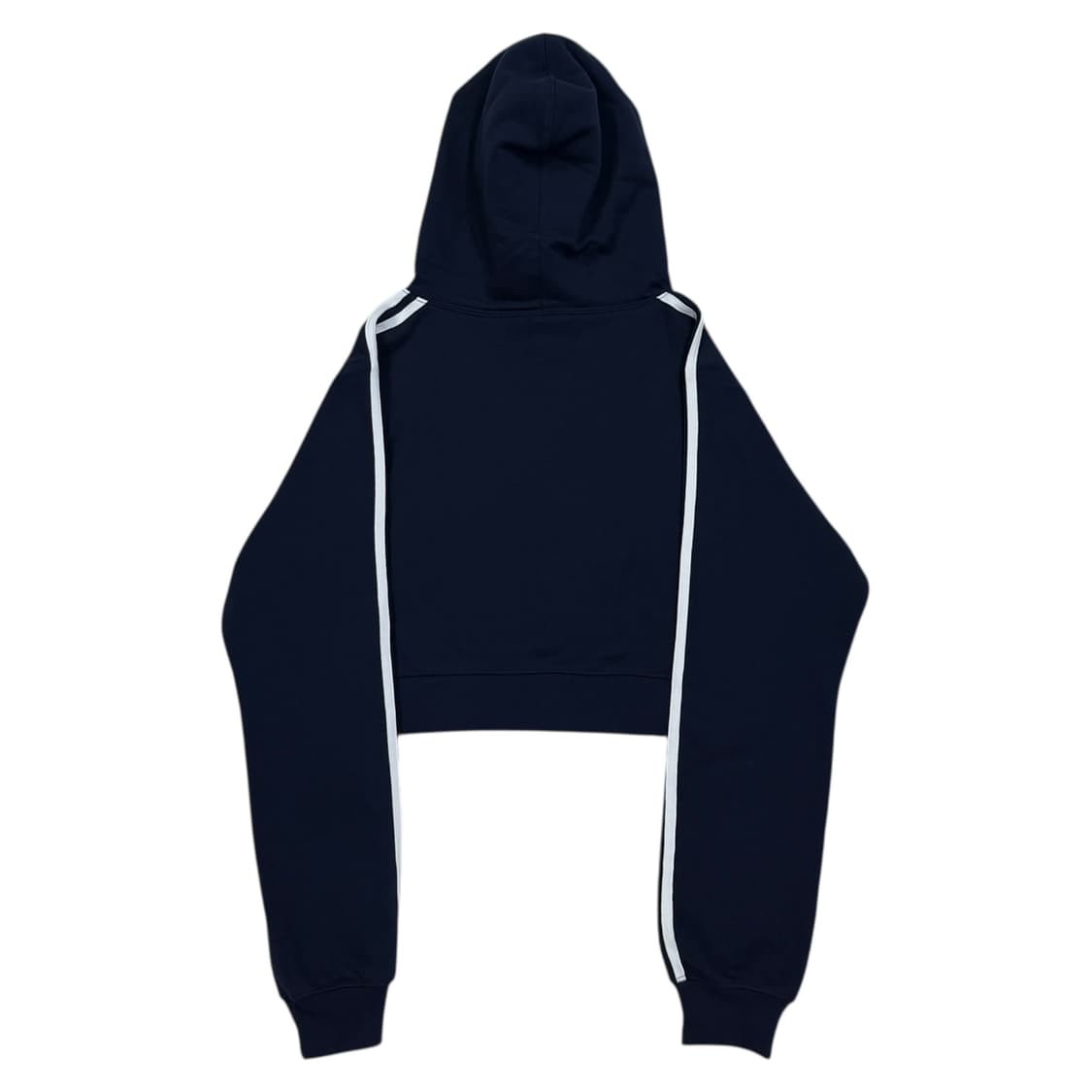 배드블러드 ADS 빈티지 크롭 후드티 네이비 M 상품이미지3