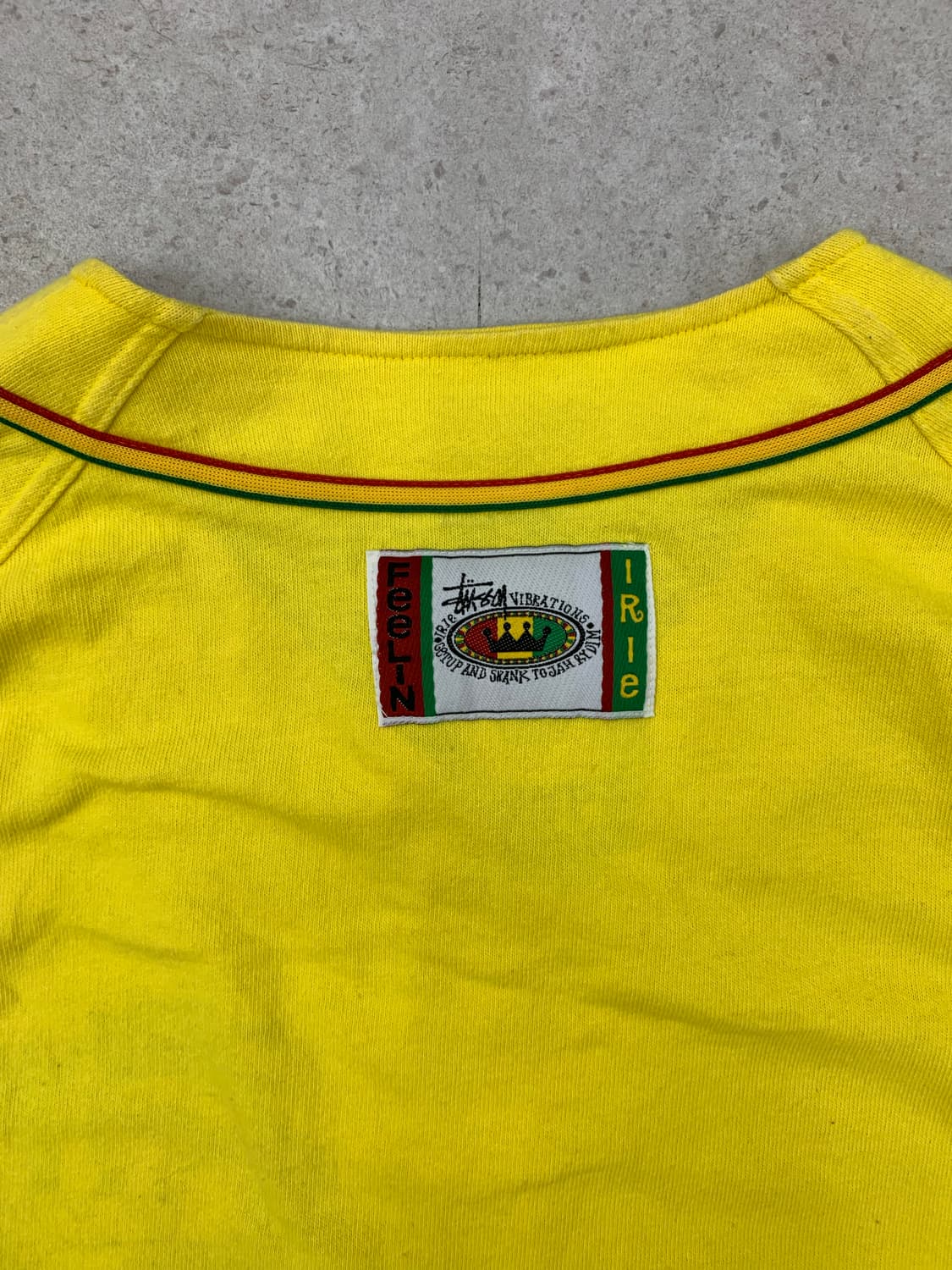 Stussy 스투시 90‘s 자메이카 베이스볼 져지 상품이미지8