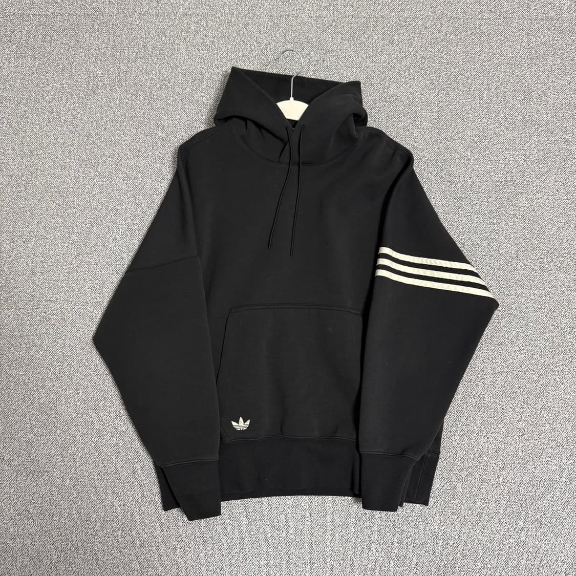 아디다스 파이어버드 NEW C 후드티 블랙 L 상품이미지1