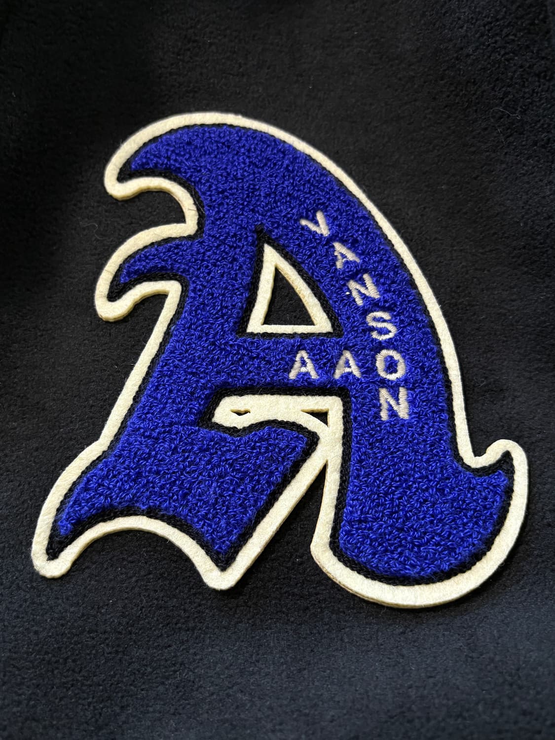 예약/ X AAO crop varsity jacket 크롭 바시티 자켓 상품이미지9