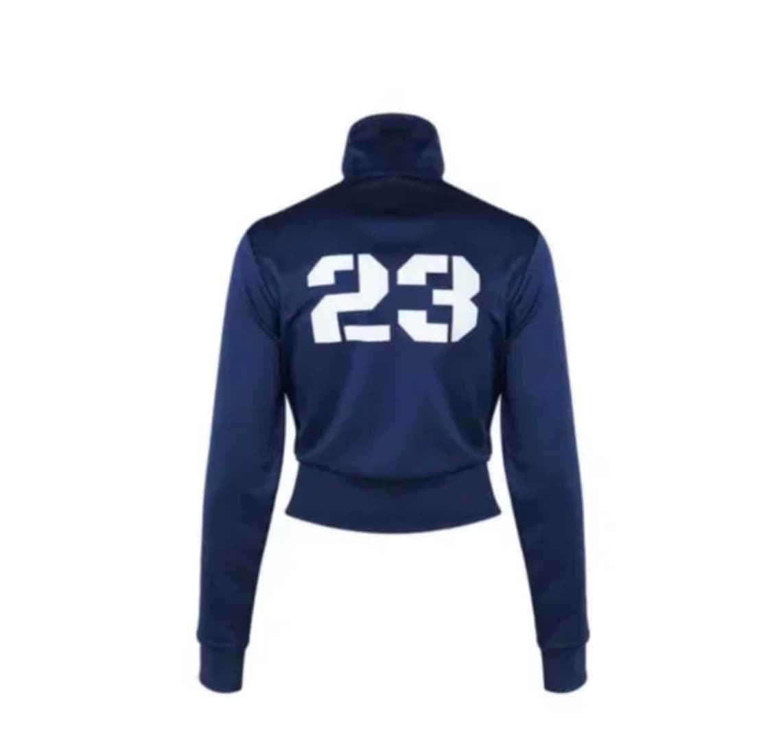 오도어 23 크롭 트랙탑 블루 상품이미지2