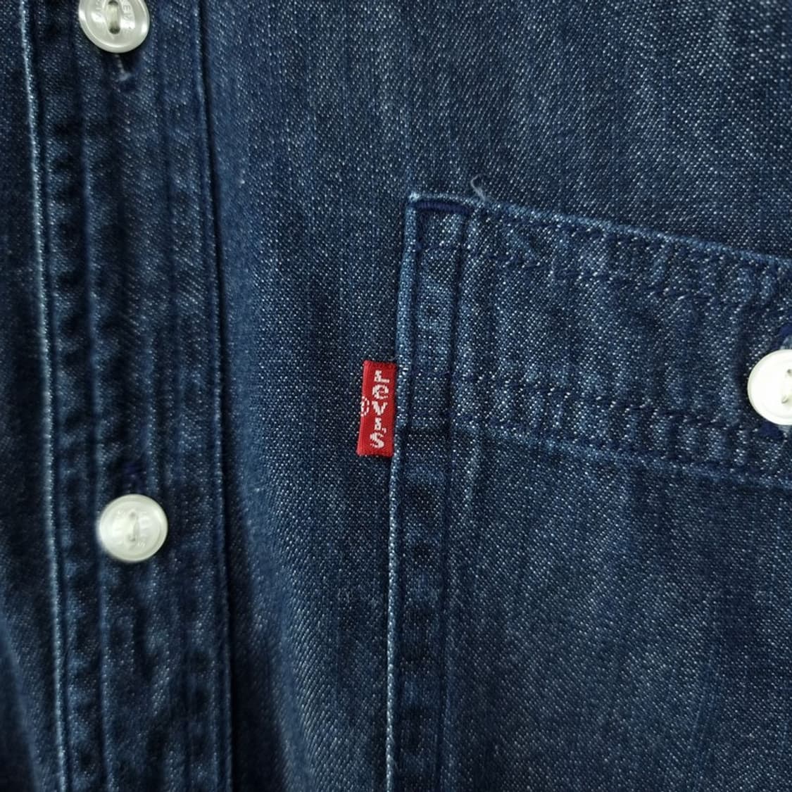 [리바이스] 투포켓 데님 셔츠 M19393 상품이미지6