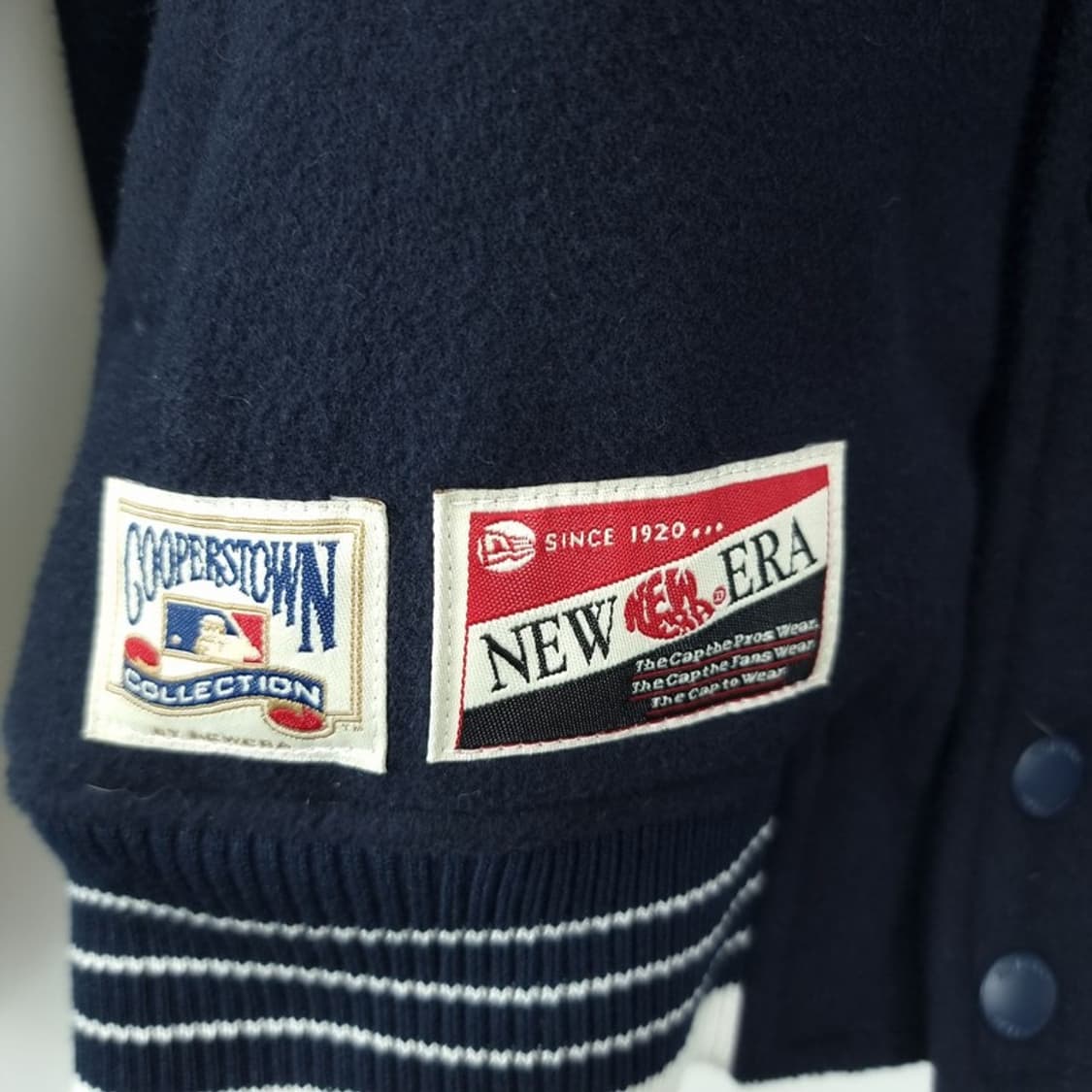 [뉴에라] 뉴욕 양키스 모직 바시티 자켓 네이비 M20008 상품이미지8