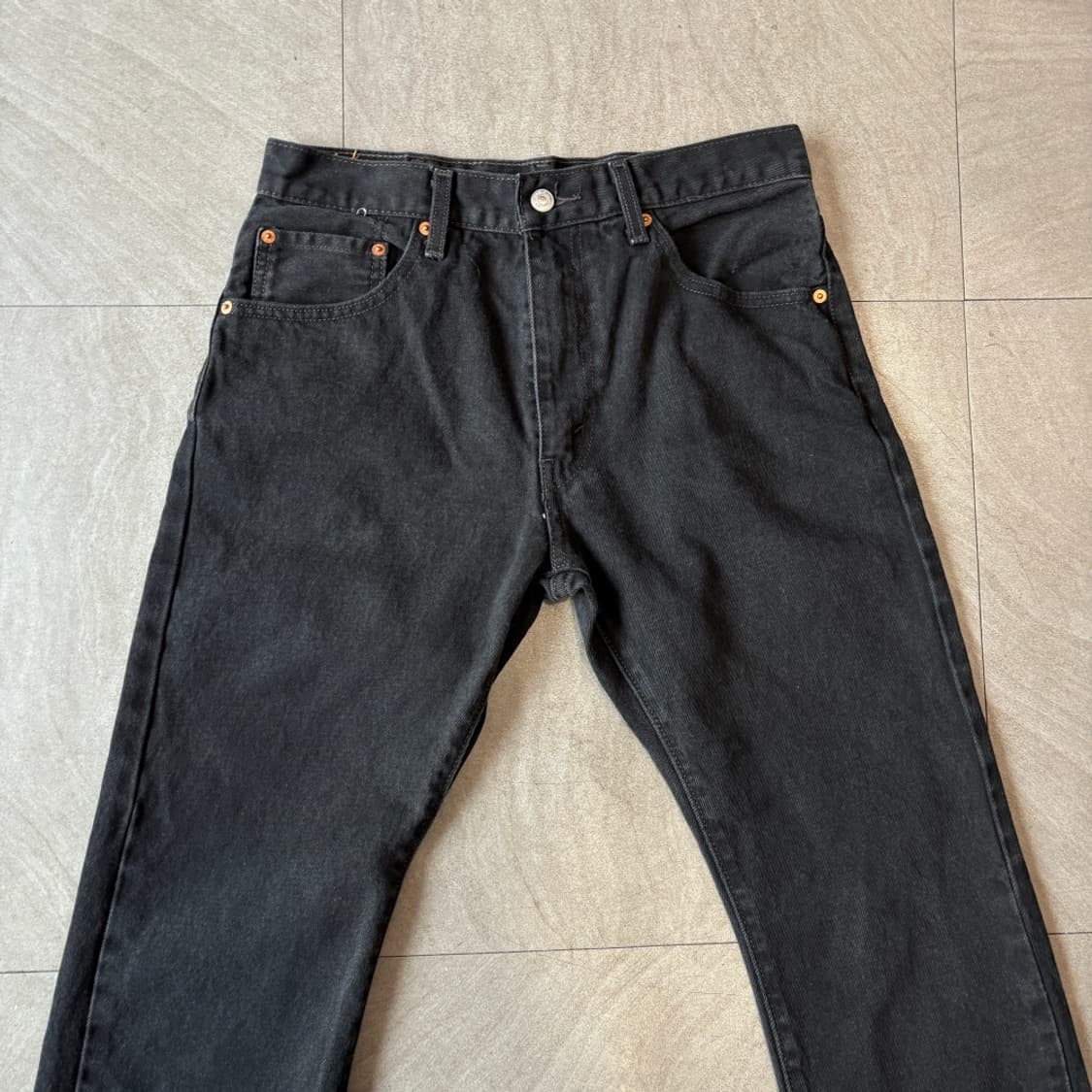 리바이스 정품 517 데님 블랙 팬츠 바지 상품이미지2