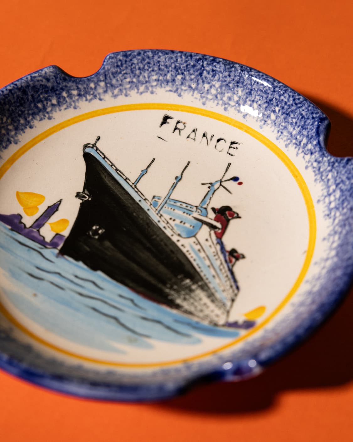 프랑스 빈티지 세라믹 애쉬트레이  상품이미지2