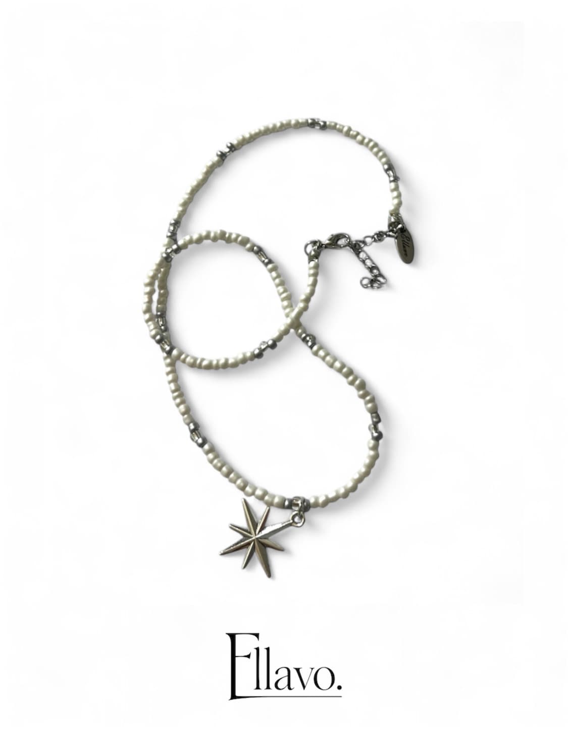 Ellavo Stella Beads Necklace 상품이미지1