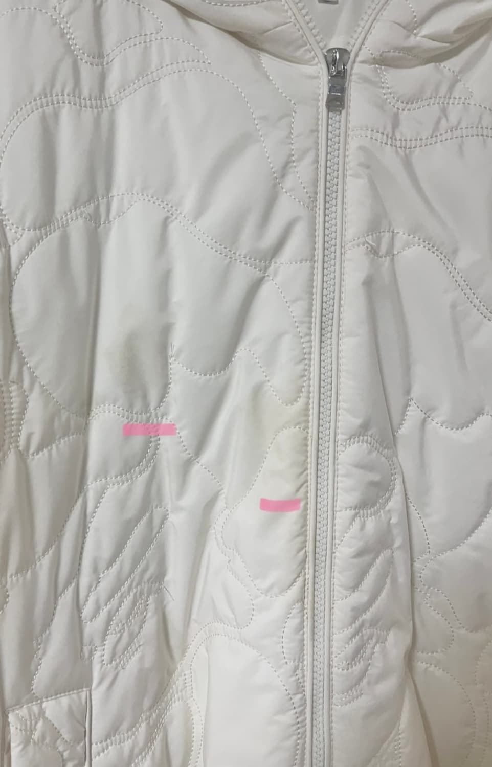 베이프 패딩 화이트 XL (105) 상품이미지3