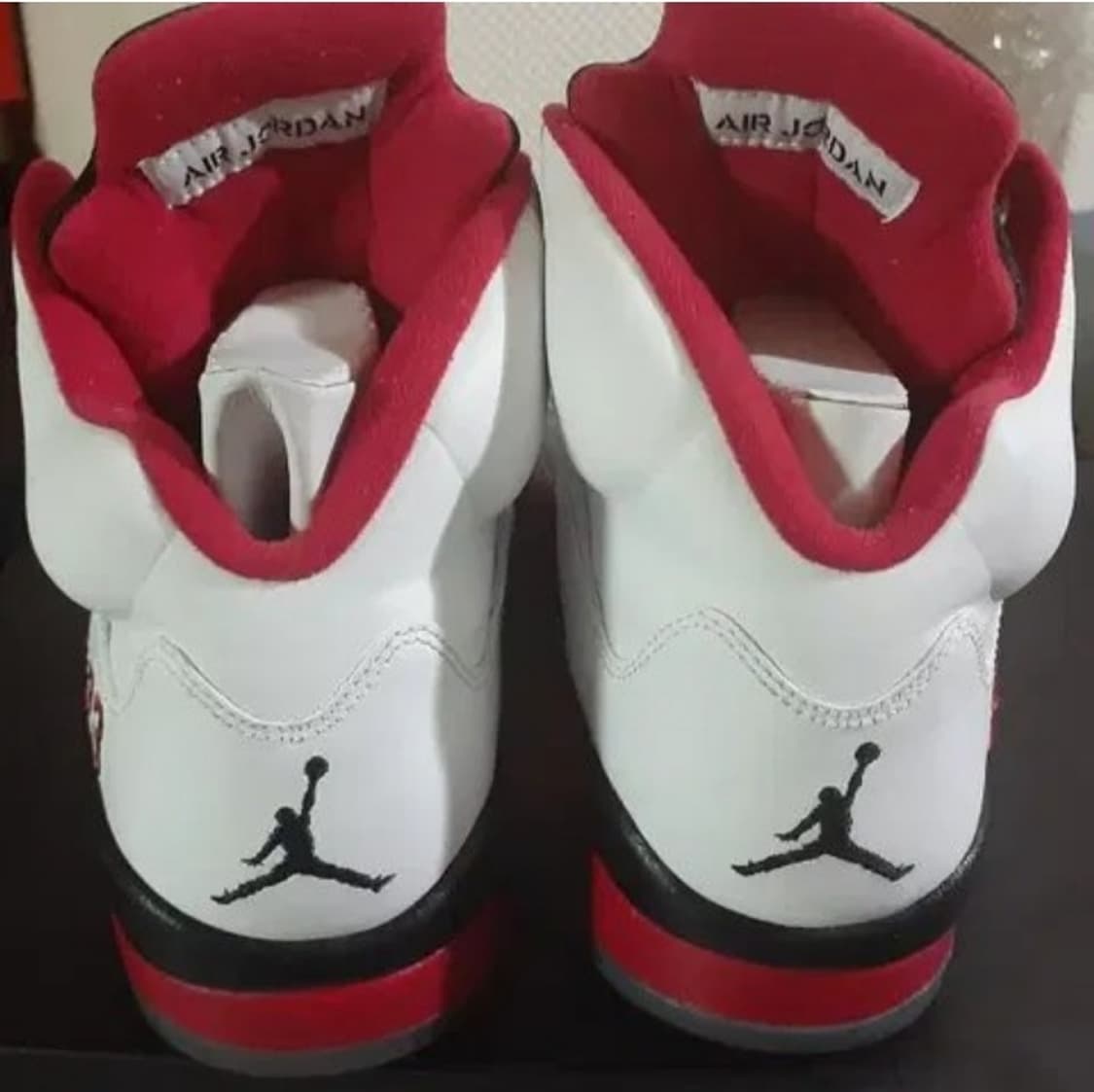 미착용 조던 5 레트로 파이어 레드 블랙 텅 2013  상품이미지6