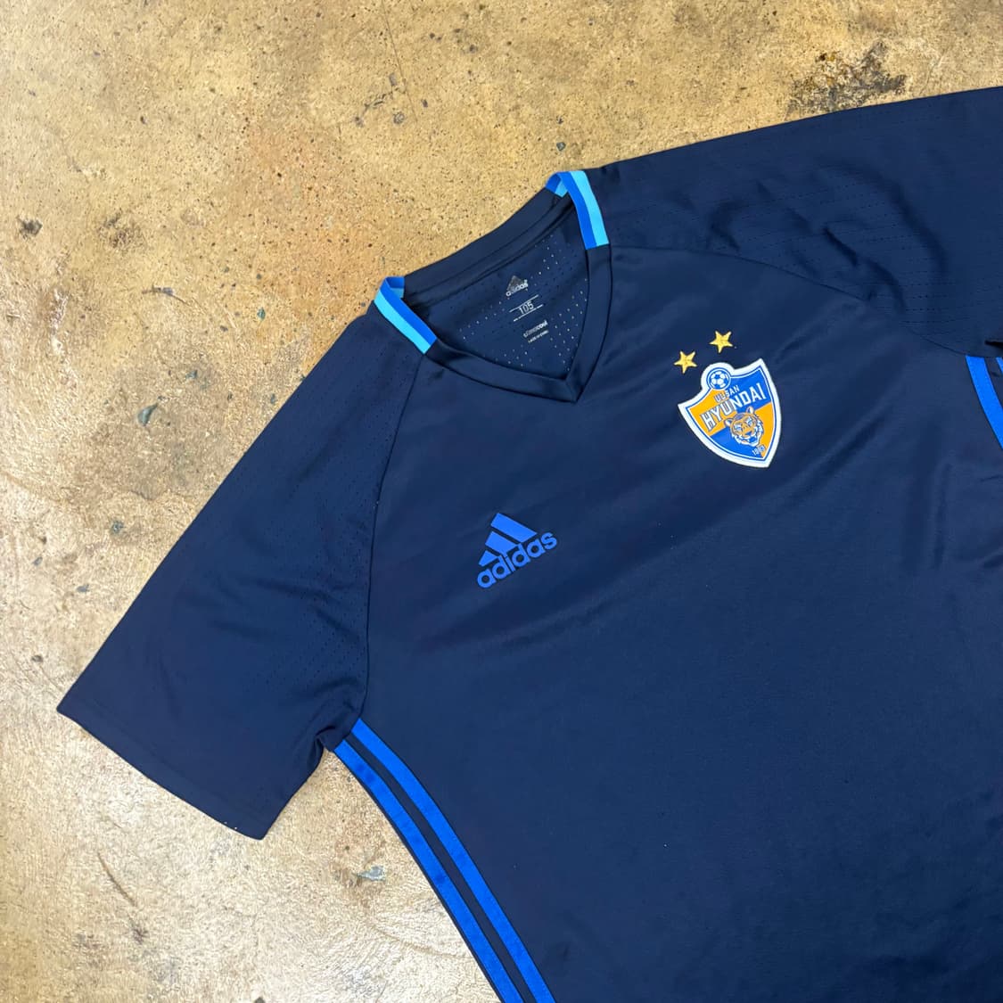 [정품/105] 아디다스 울산 현대 축구 트레이닝 티셔츠 b16 상품이미지1