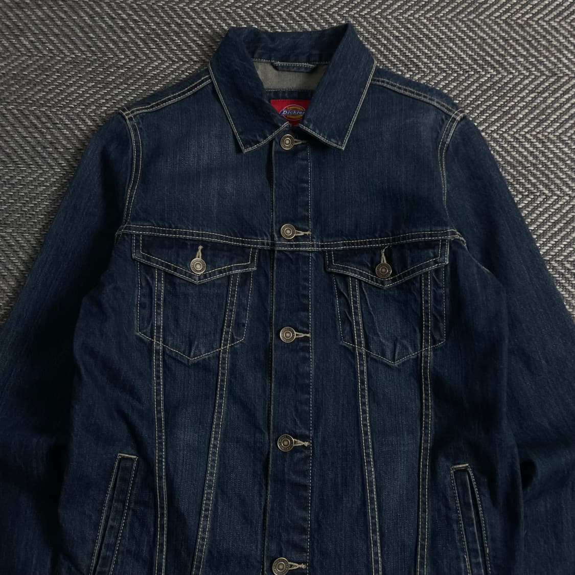 디키즈 USA 인디고 데님 트러커 자켓y 3931 상품이미지5
