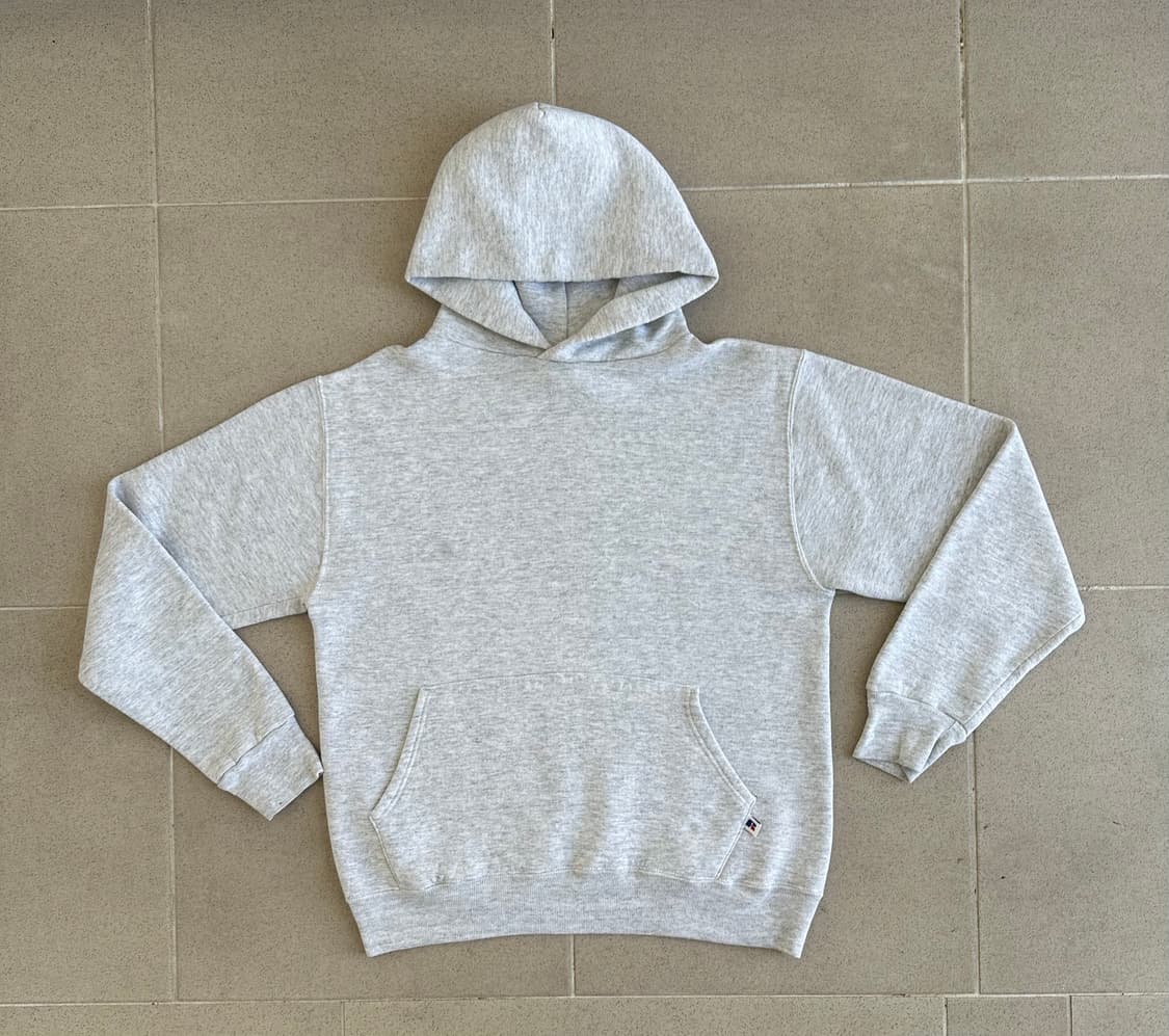90s 빈티지 러셀 후드 그레이 M USA 상품이미지1