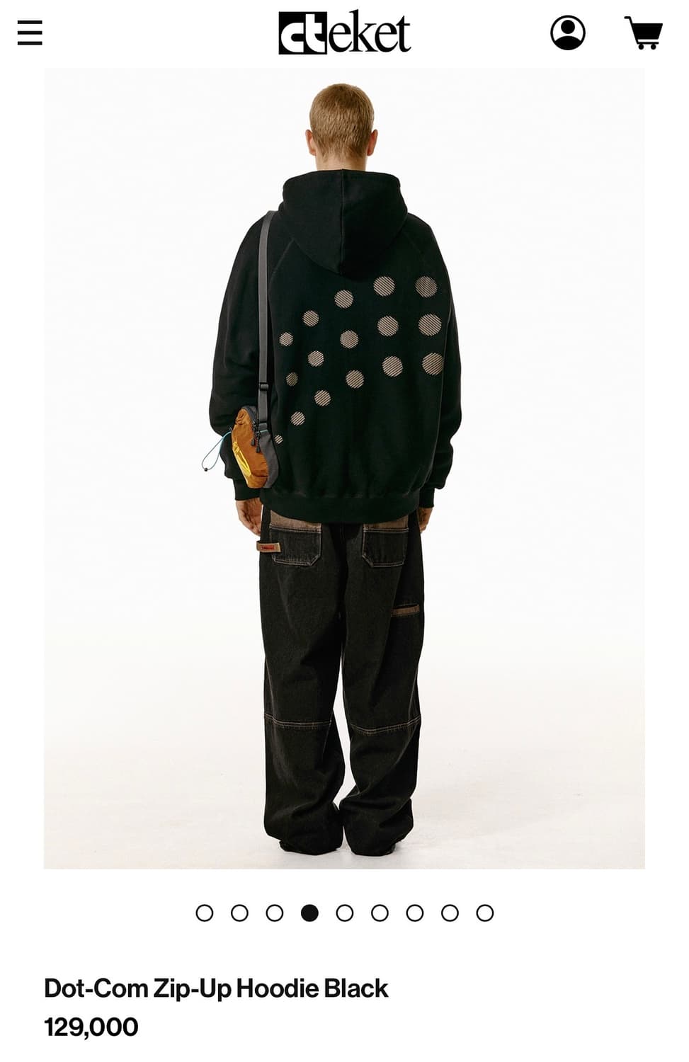 Teket Dot-com Zip-up Hoodie  상품이미지7