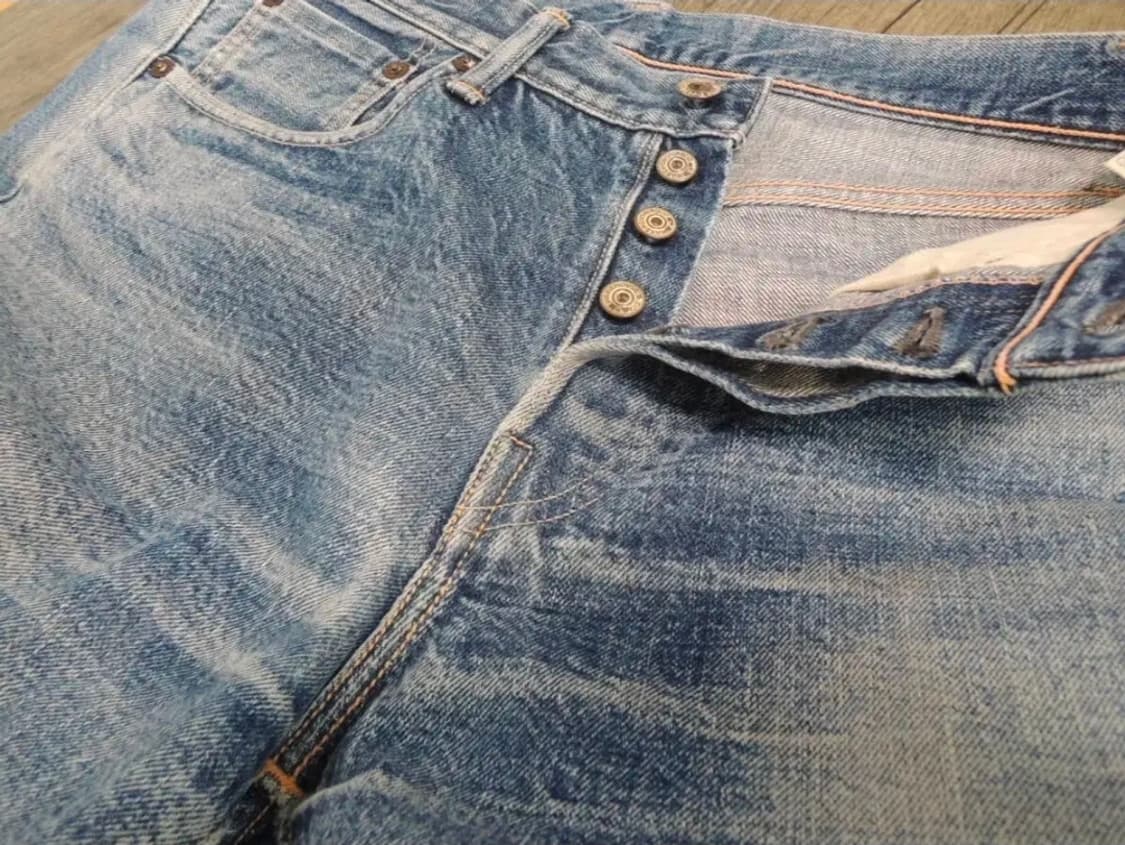 웨어하우스 lot.800 워시드 데님팬츠 상품이미지3