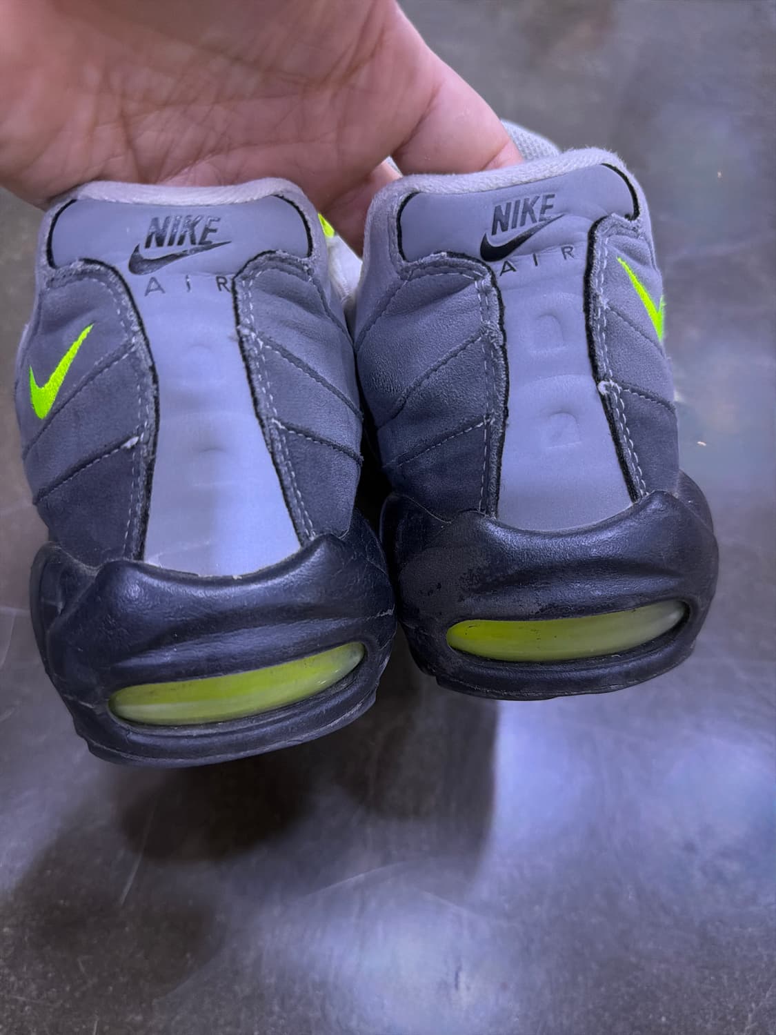 나이키 에어맥스 95 형광 네온 빅버블 275 상품이미지7