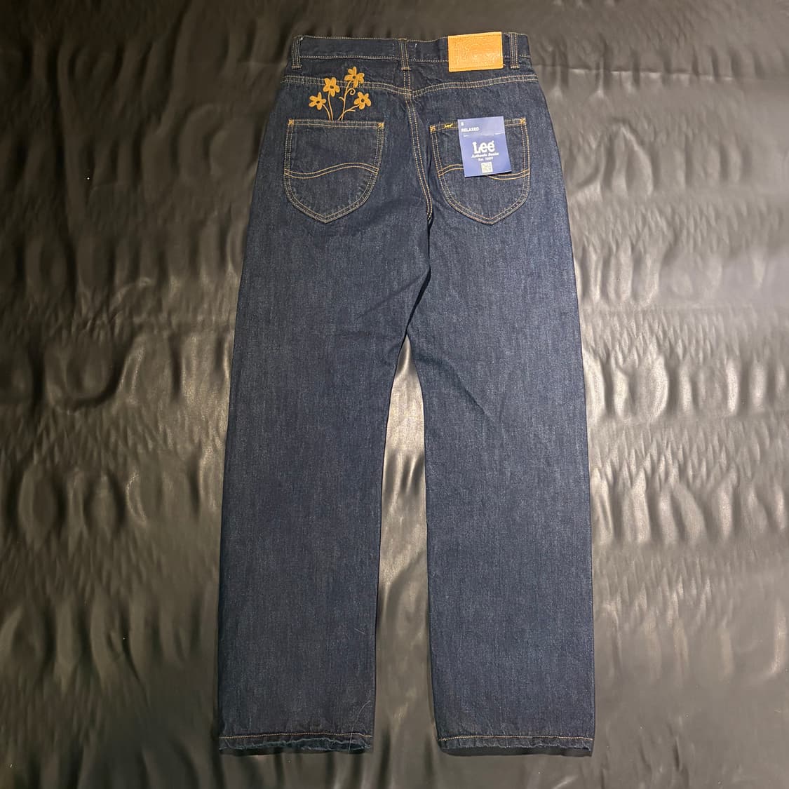Lee 플라워 자수 데님 팬츠 상품이미지2